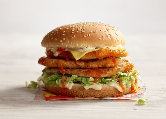 Hamburguesa Triple Bondi